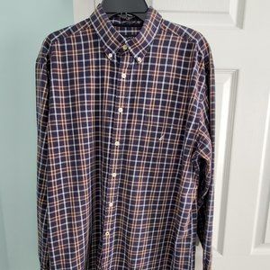 Nautica Mens Tailored Long Sleeve Shirt/XL,